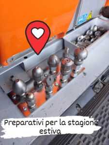 Ugelli speciali PRO-PIPE a bordo del veicolo speciale