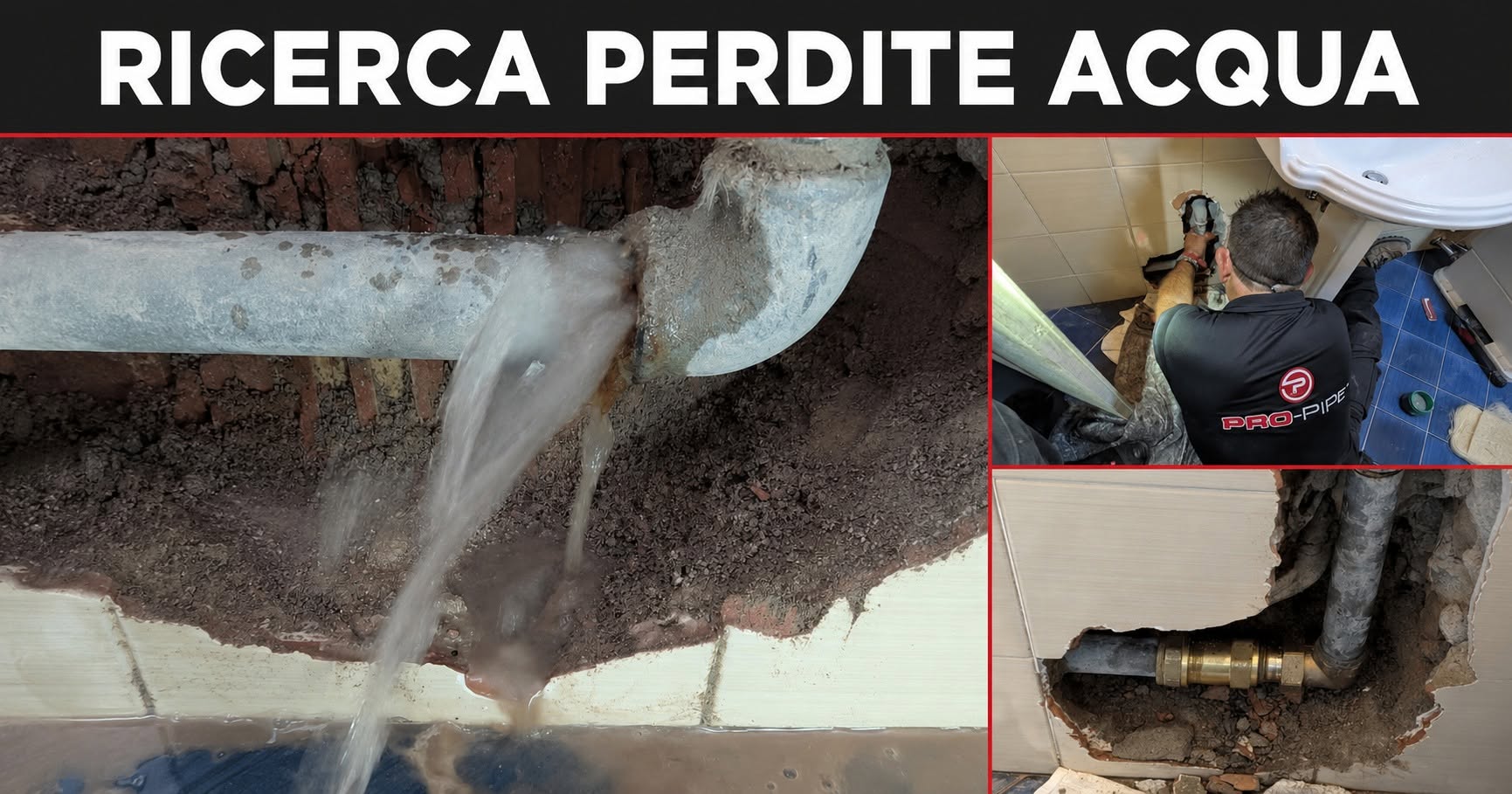 Ricerca perdita acqua a Castiglioncello, Rosignano Marittimo – localizzazione e riparazione PRO-PIPE SRL